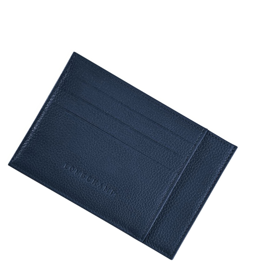Longchamp Le Foulonné Miesten Kortinhaltijat Laivastonsininen | Fi-IUZC831