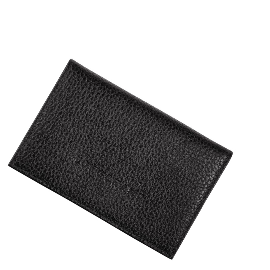 Longchamp Le Foulonné Miesten Kortinhaltijat Mustat | Fi-JTWN291