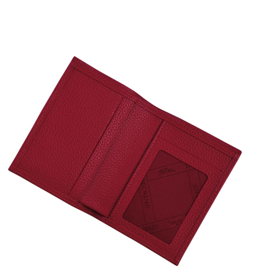 Longchamp Le Foulonné Miesten Kortinhaltijat Punainen | Fi-OLQU609