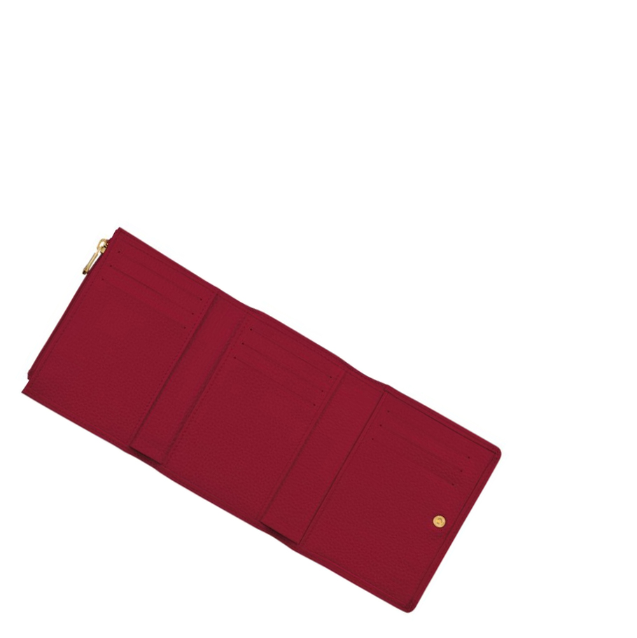 Longchamp Le Foulonné Miesten Lompakko Punainen | Fi-IPKY180
