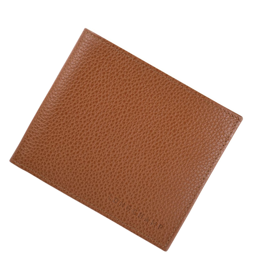 Longchamp Le Foulonné Miesten Lompakko Ruskea | Fi-QANB492