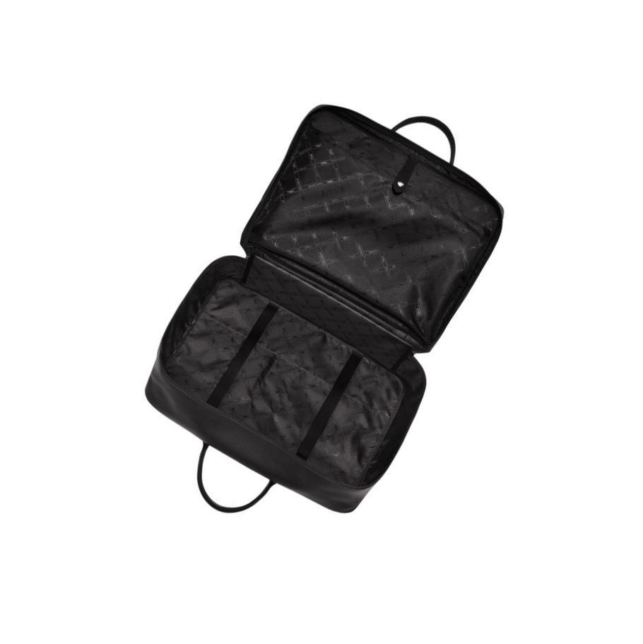 Longchamp Le Foulonné Miesten Matkakassit Mustat | Fi-LPAV879
