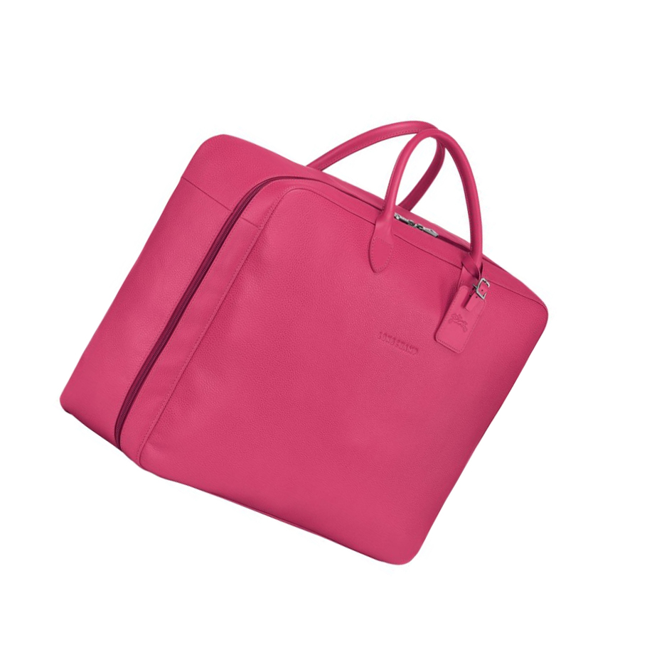 Longchamp Le Foulonné Miesten Matkakassit Pinkki | Fi-UARK071