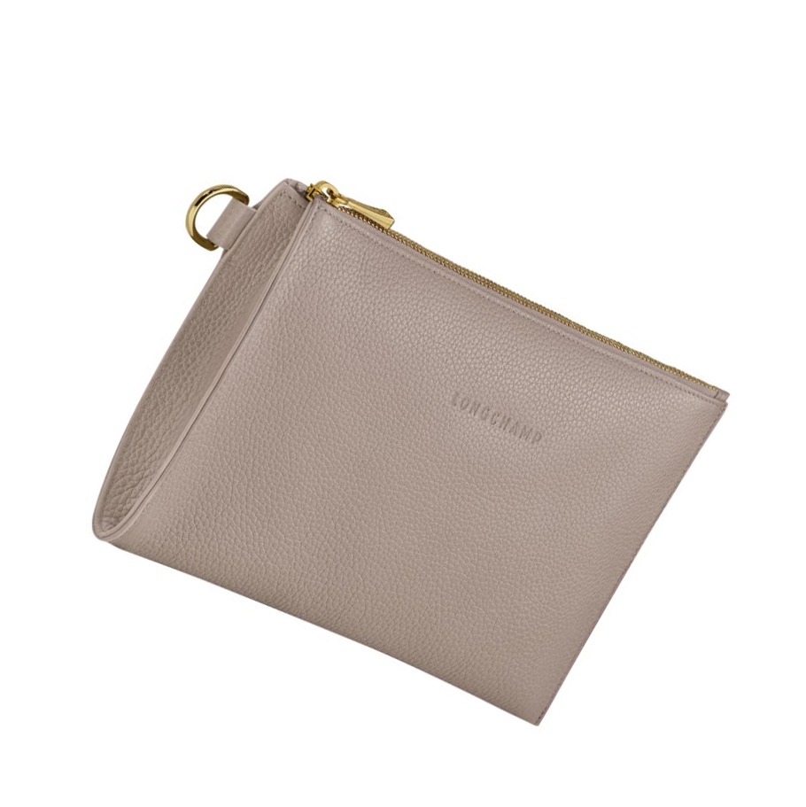 Longchamp Le Foulonné Miesten Pouches Harmaat | Fi-AIGJ813