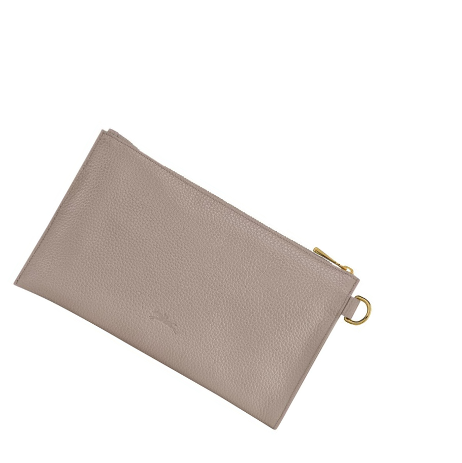 Longchamp Le Foulonné Miesten Pouches Harmaat | Fi-AIGJ813
