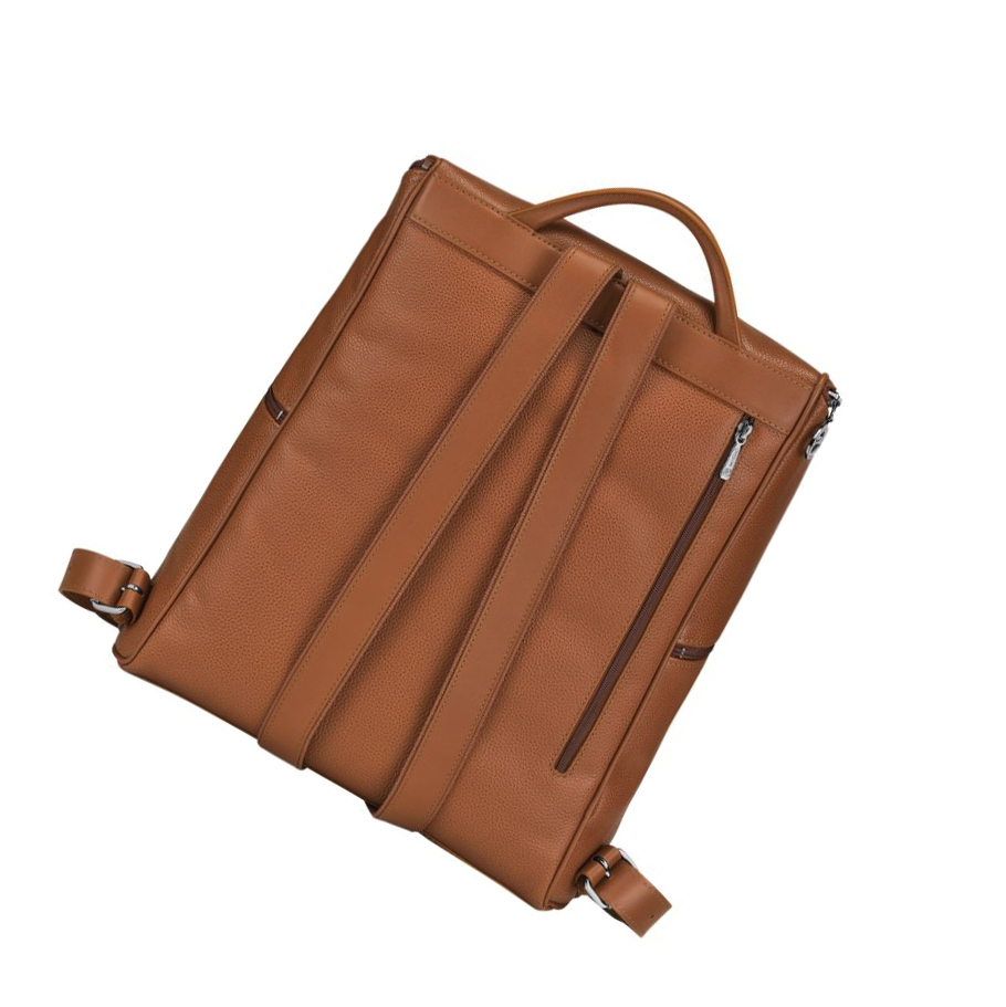 Longchamp Le Foulonné Miesten Reppu Ruskea | Fi-OFLR724