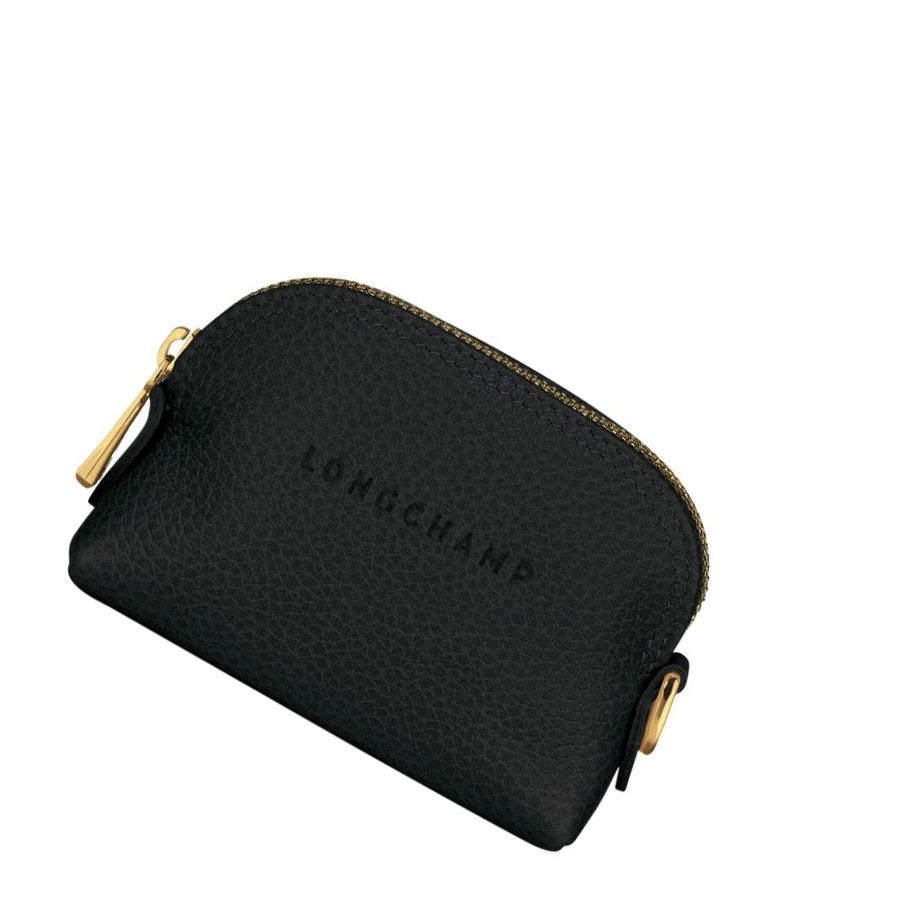 Longchamp Le Foulonné Naisten Kolikkokukkarot Mustat | Fi-LHKU593