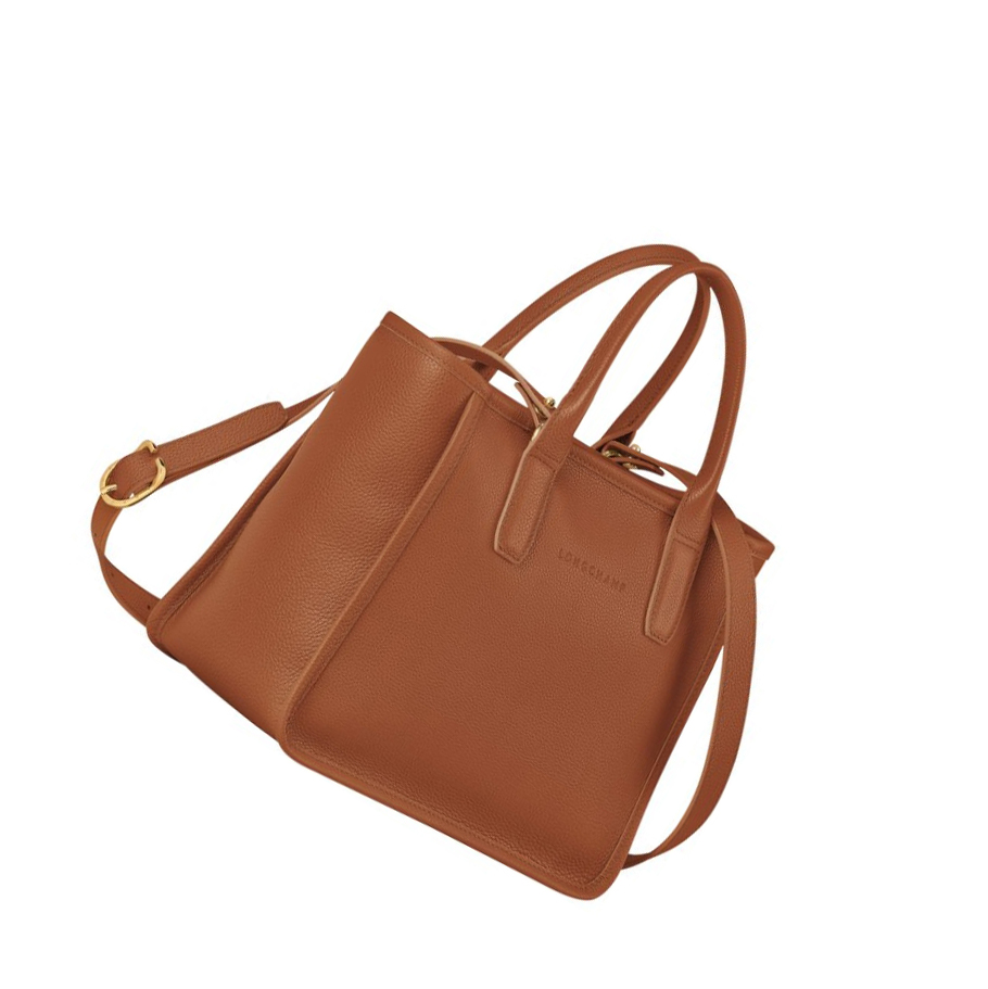 Longchamp Le Foulonné Naisten Käsilaukut Ruskea | Fi-TDLE306