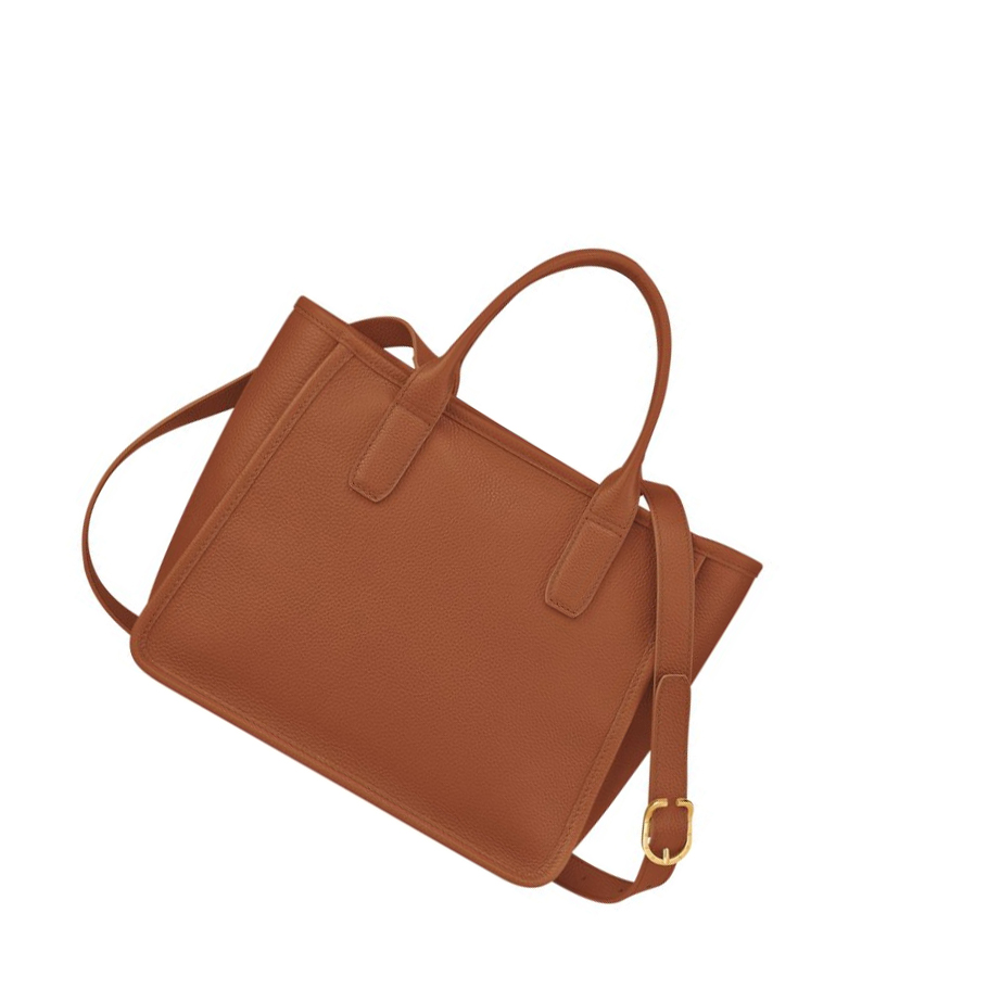 Longchamp Le Foulonné Naisten Käsilaukut Ruskea | Fi-TDLE306