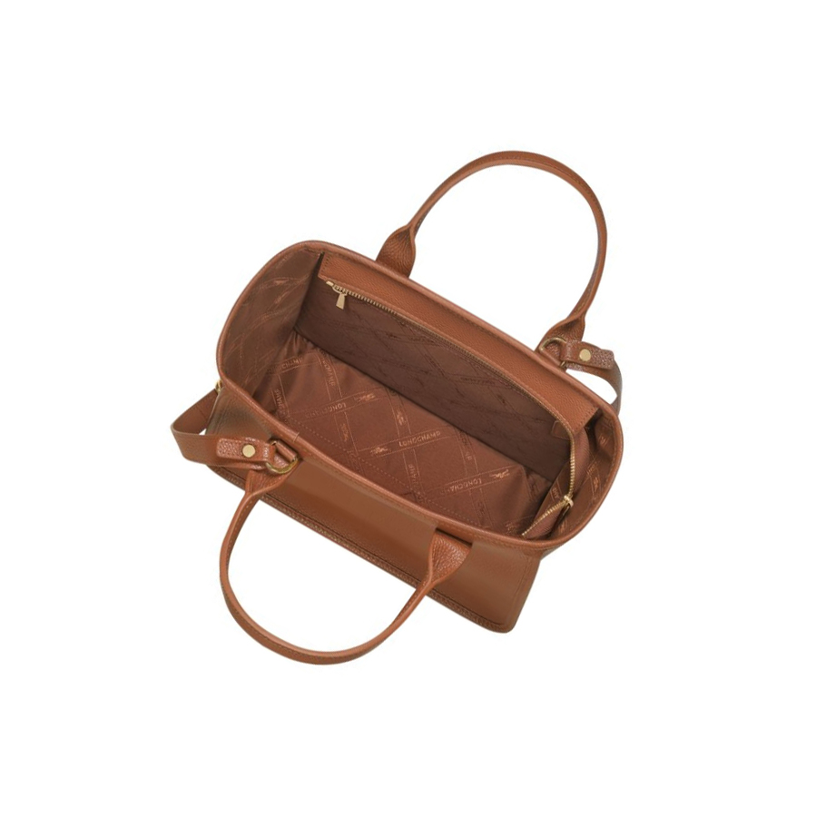 Longchamp Le Foulonné Naisten Käsilaukut Ruskea | Fi-TDLE306