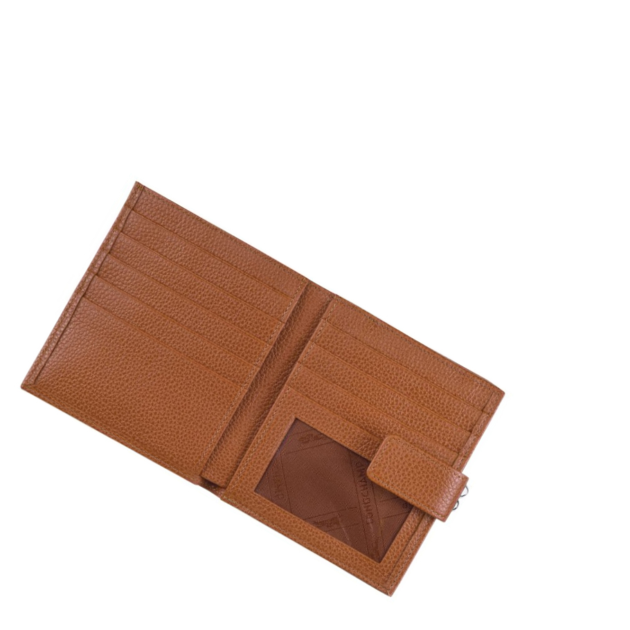 Longchamp Le Foulonné Naisten Lompakko Ruskea | Fi-FDXE625