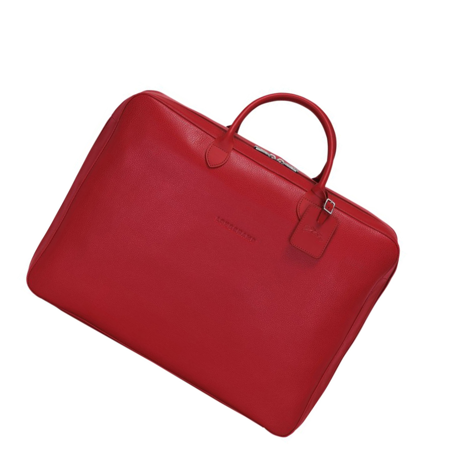 Longchamp Le Foulonné Naisten Matkakassit Punainen | Fi-HQCU173