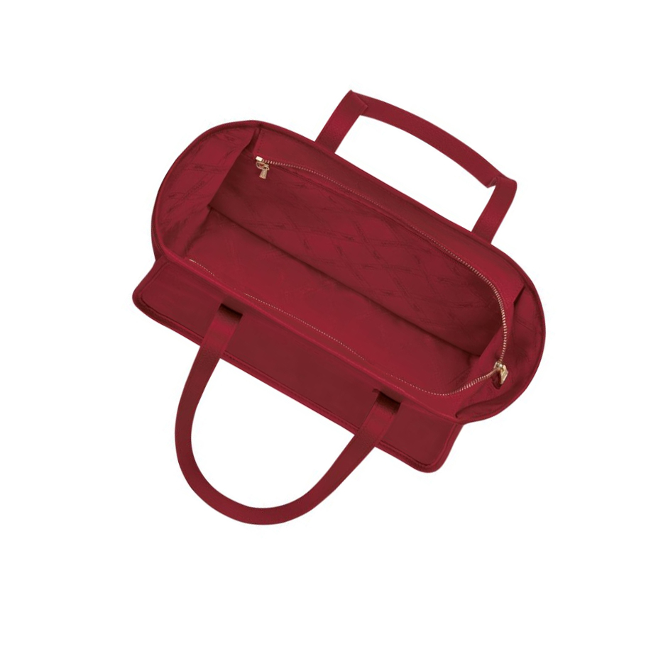 Longchamp Le Foulonné Naisten Olkalaukku Punainen | Fi-ATDW745