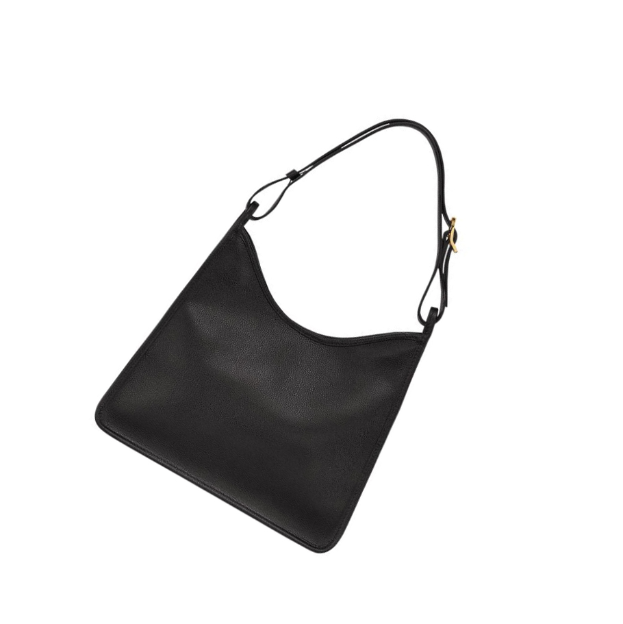 Longchamp Le Foulonné Naisten Olkalaukku Mustat | Fi-GABQ536