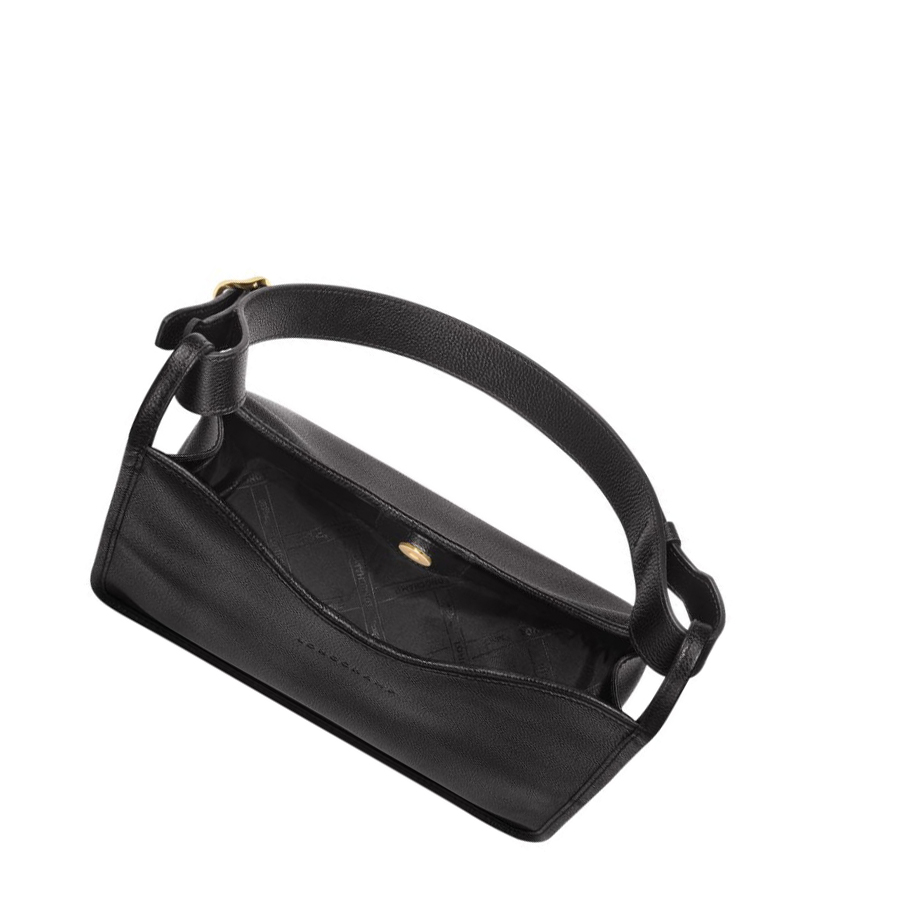 Longchamp Le Foulonné Naisten Olkalaukku Mustat | Fi-GABQ536