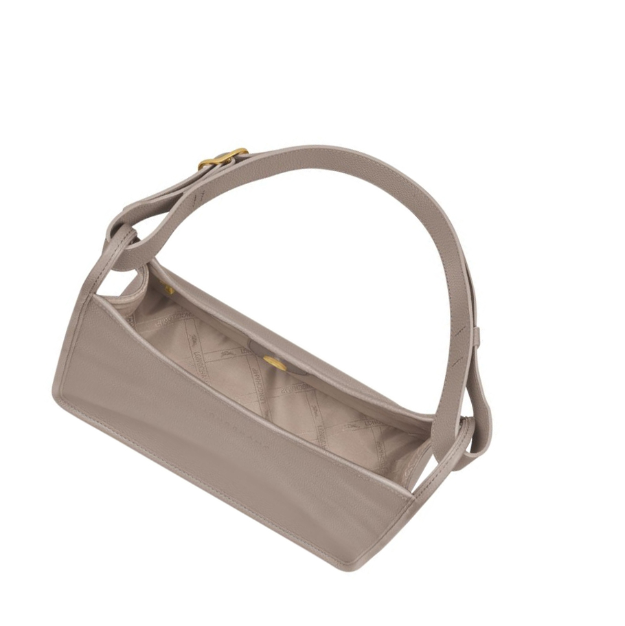 Longchamp Le Foulonné Naisten Olkalaukku Harmaat | Fi-LPAM807