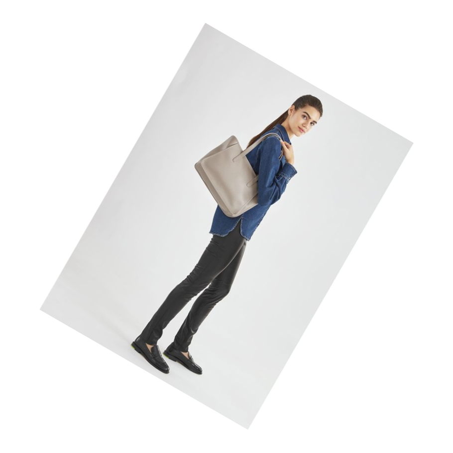 Longchamp Le Foulonné Naisten Olkalaukku Harmaat | Fi-OMPE824