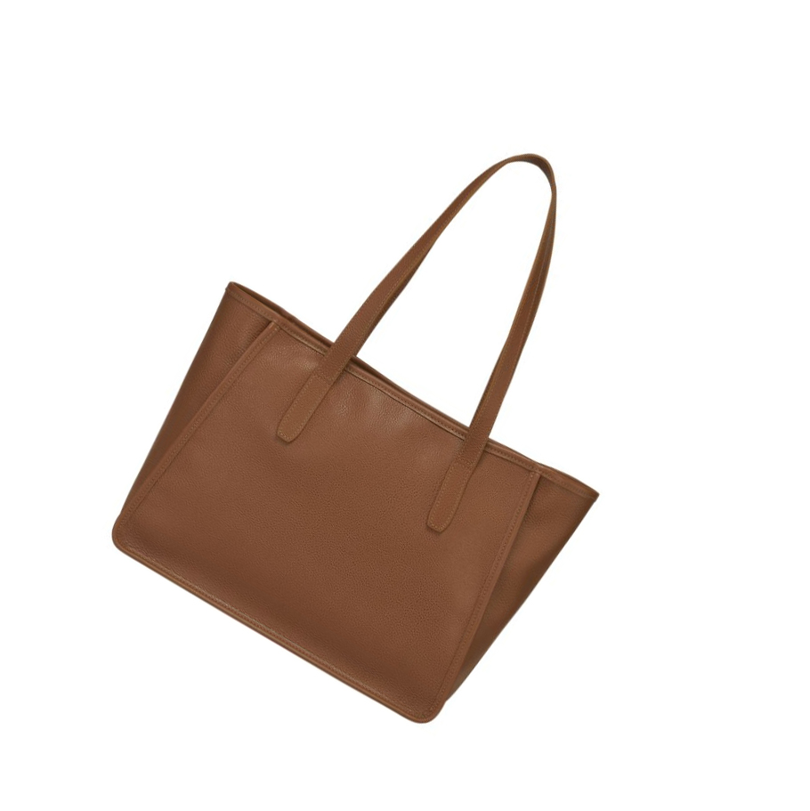 Longchamp Le Foulonné Naisten Olkalaukku Ruskea | Fi-WOGJ370
