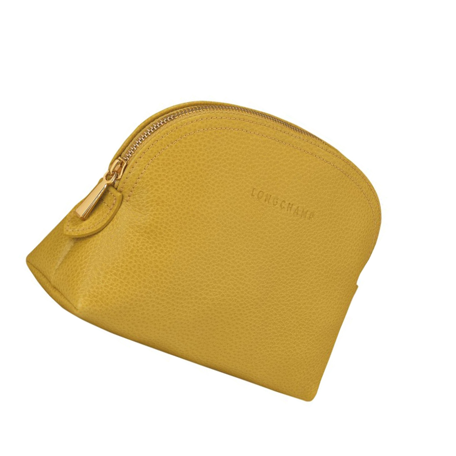 Longchamp Le Foulonné Naisten Pouches Keltainen | Fi-IGAL051