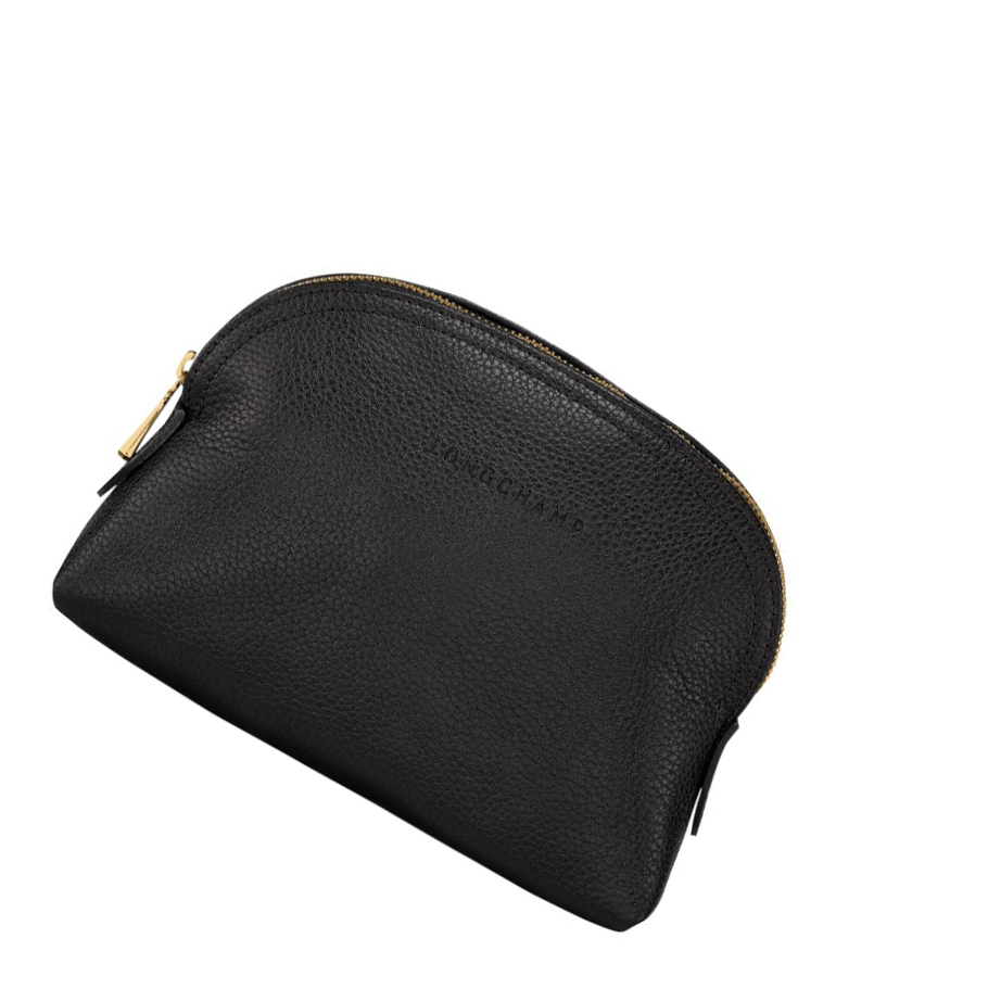 Longchamp Le Foulonné Naisten Pouches Mustat | Fi-VTHG127