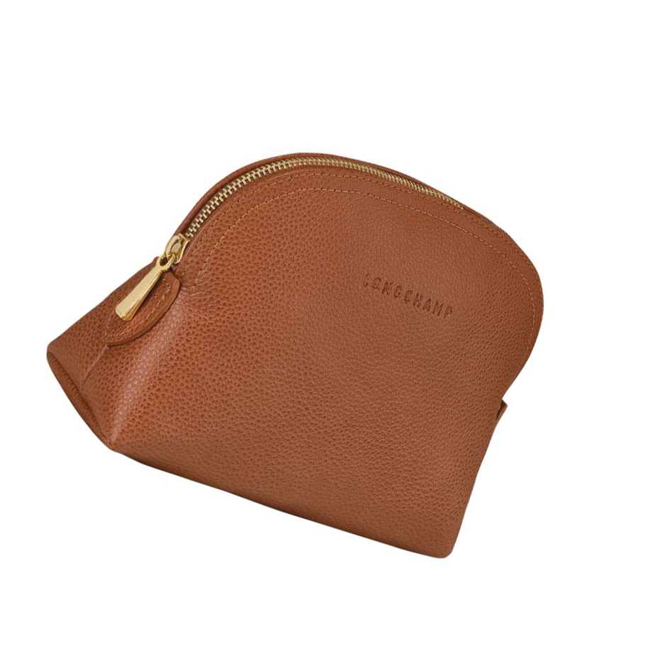 Longchamp Le Foulonné Naisten Pouches Ruskea | Fi-ZNHF037