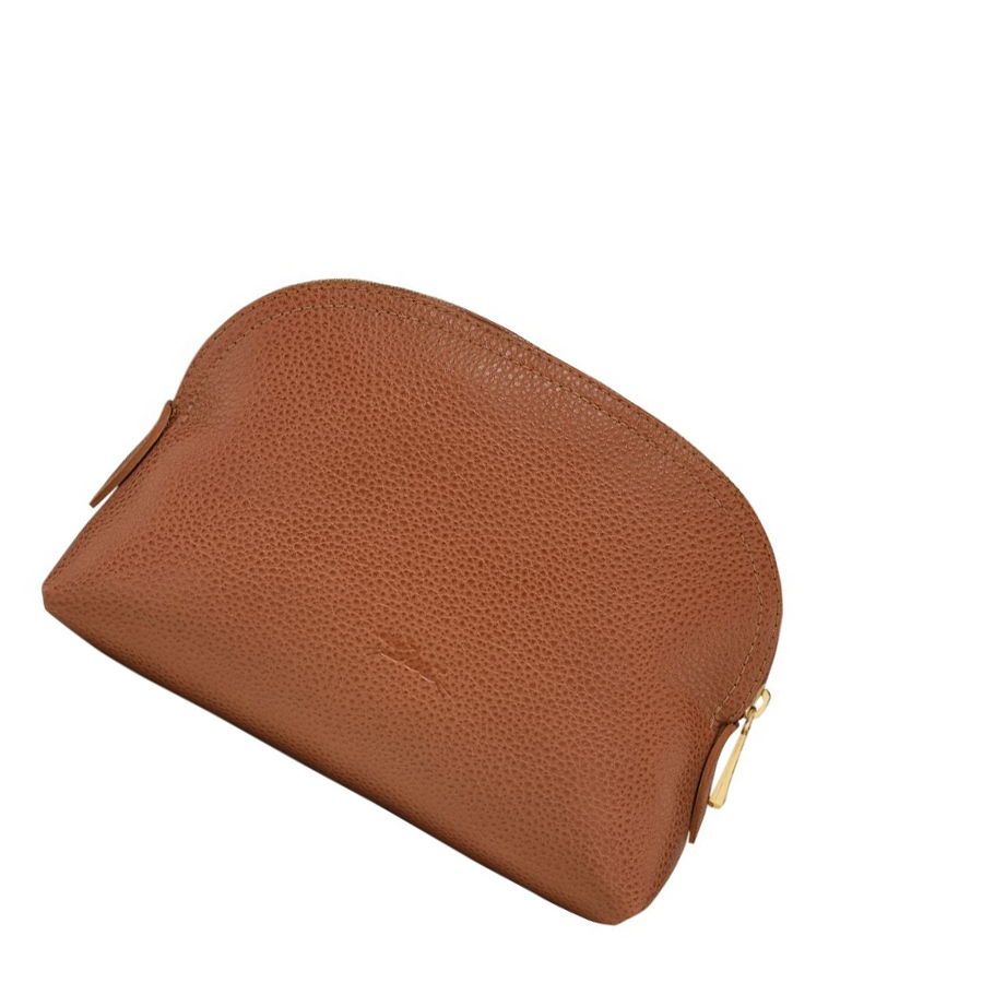 Longchamp Le Foulonné Naisten Pouches Ruskea | Fi-ZNHF037