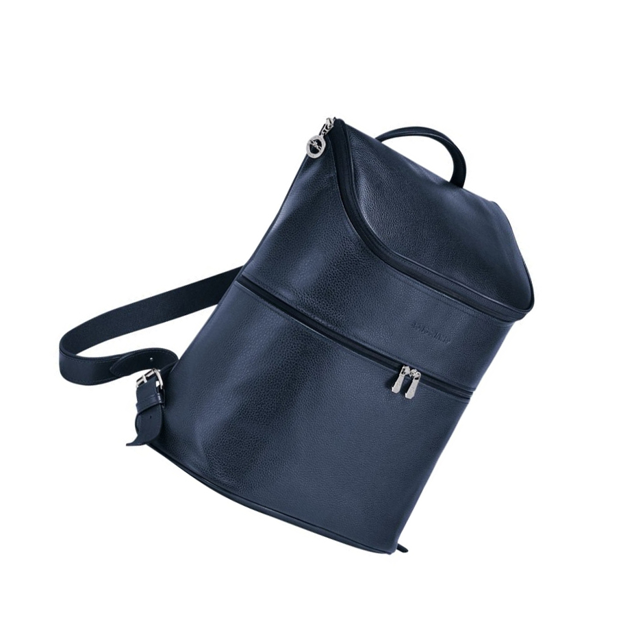 Longchamp Le Foulonné Naisten Reppu Laivastonsininen | Fi-BSIO165