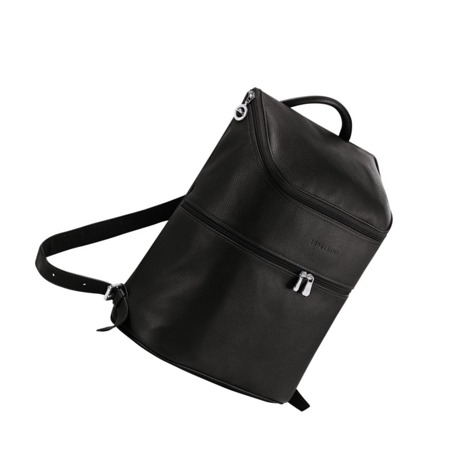 Longchamp Le Foulonné Naisten Reppu Mustat | Fi-KEST439