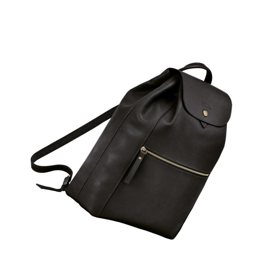 Longchamp Le Foulonné Naisten Reppu Mustat | Fi-ZERS819