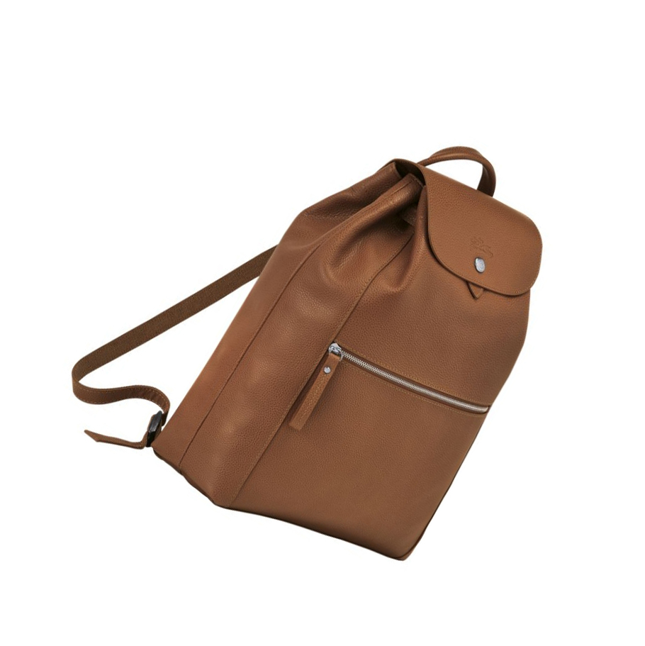 Longchamp Le Foulonné Naisten Reppu Ruskea | Fi-AWZP754