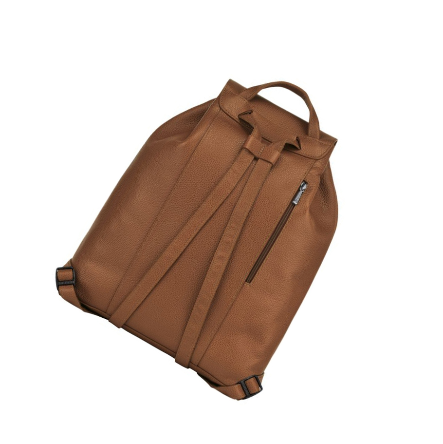 Longchamp Le Foulonné Naisten Reppu Ruskea | Fi-AWZP754