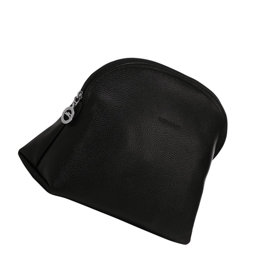Longchamp Le Foulonné Naisten Toilettilaukku Mustat | Fi-PFAW678