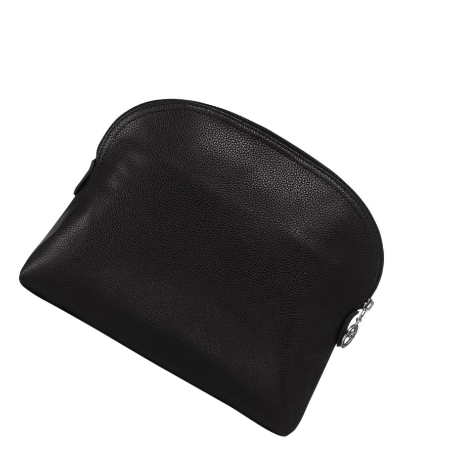 Longchamp Le Foulonné Naisten Toilettilaukku Mustat | Fi-PFAW678