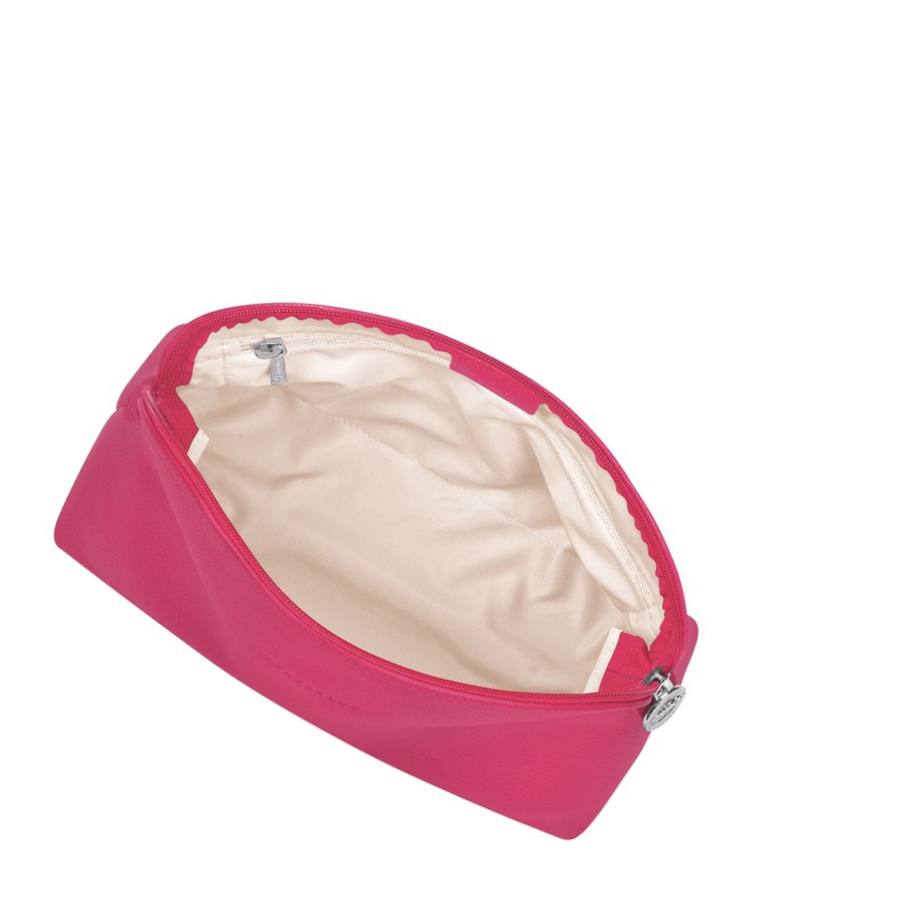 Longchamp Le Foulonné Naisten Toilettilaukku Pinkki | Fi-PVAB152