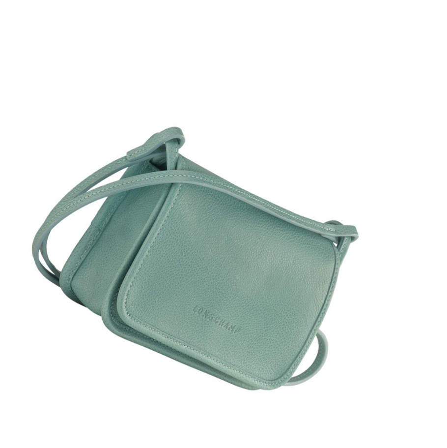 Longchamp Le Foulonné Naisten Vetoketjullinen Lompakko Sininen | Fi-UMRF047