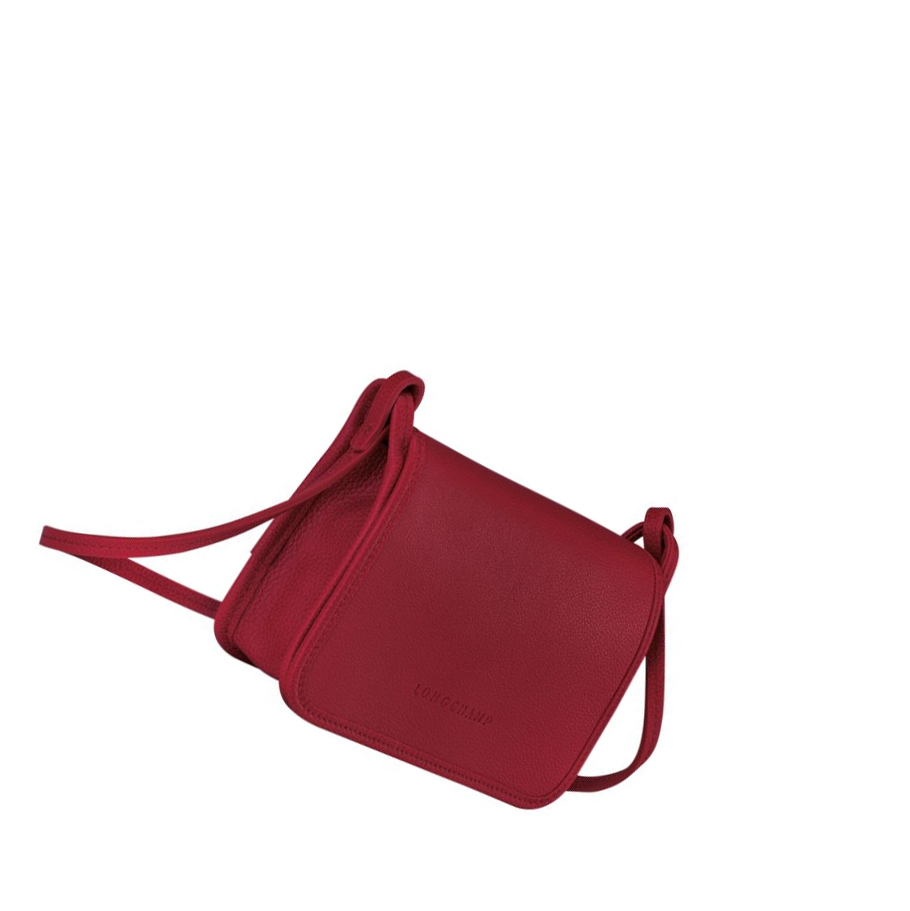 Longchamp Le Foulonné Naisten Vetoketjullinen Lompakko Punainen | Fi-WSTD924