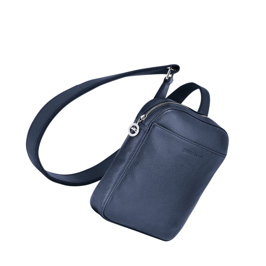 Longchamp Le Foulonné S Miesten Crossbody Laukut Laivastonsininen | Fi-OYKN342