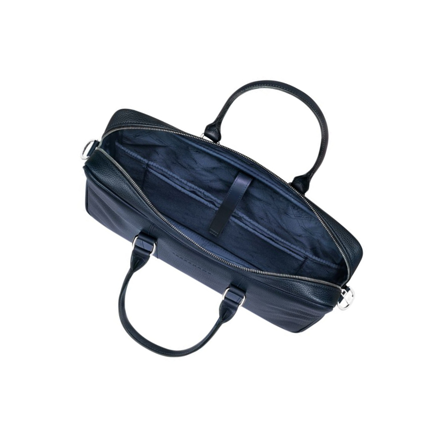 Longchamp Le Foulonné S Miesten Salkku Laivastonsininen | Fi-JIFM652
