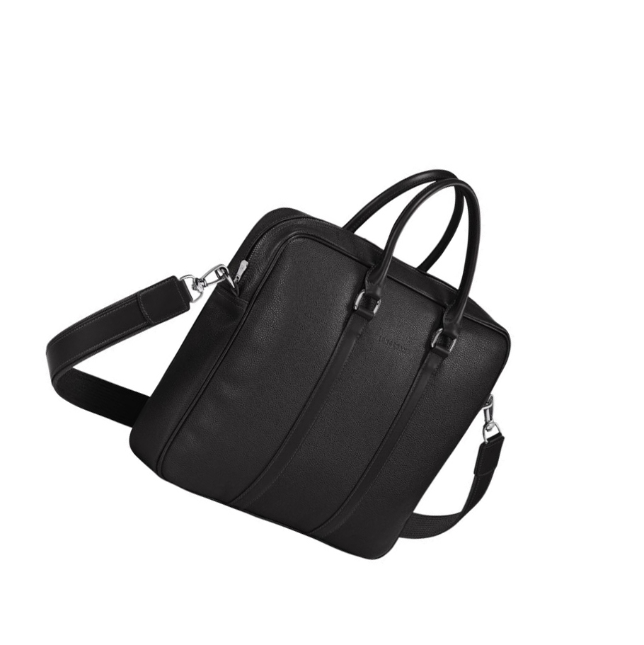 Longchamp Le Foulonné S Miesten Salkku Mustat | Fi-PAIF168
