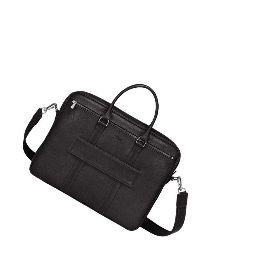 Longchamp Le Foulonné S Miesten Salkku Mustat | Fi-PAIF168