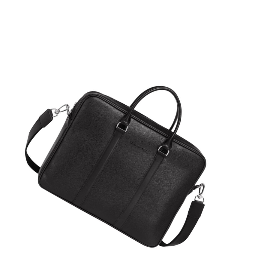 Longchamp Le Foulonné S Miesten Salkku Mustat | Fi-PAIF168