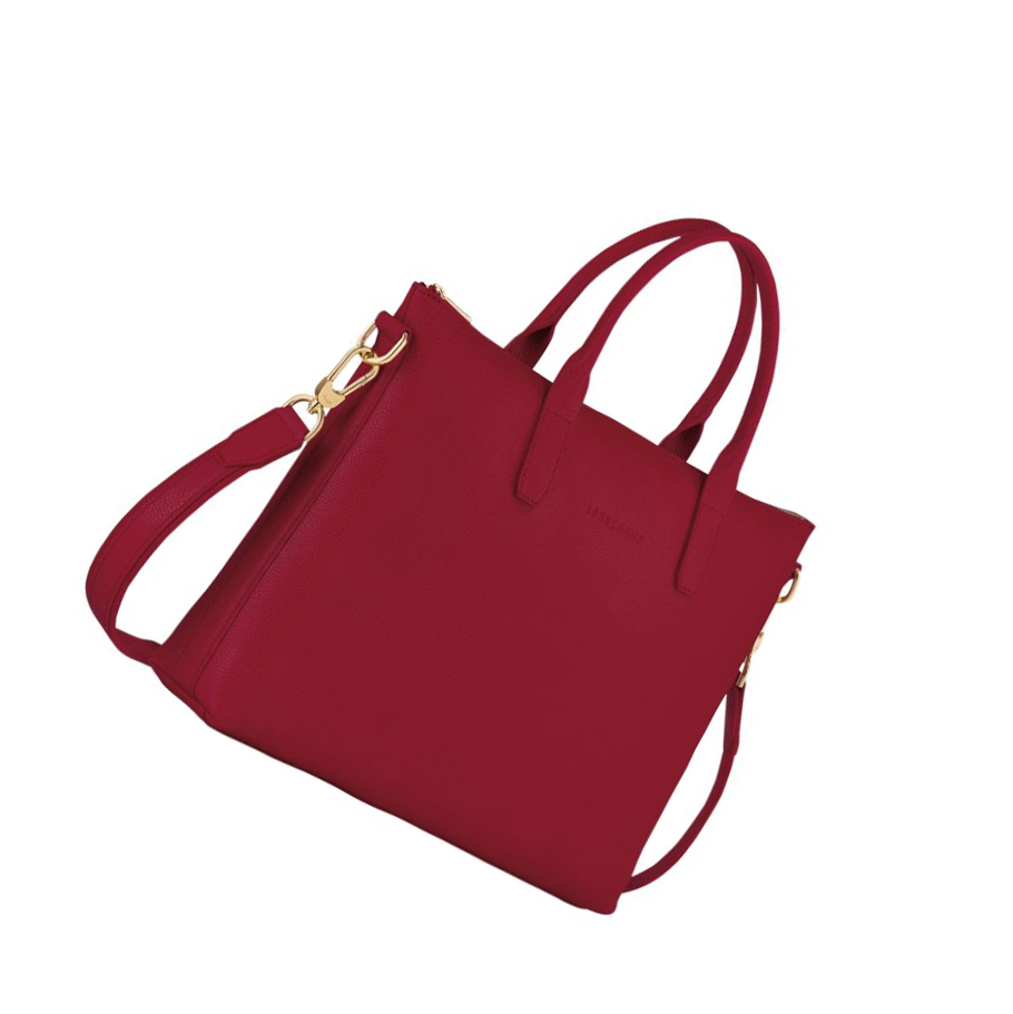 Longchamp Le Foulonné S Miesten Salkku Punainen | Fi-KLFP098