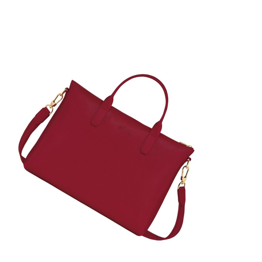 Longchamp Le Foulonné S Miesten Salkku Punainen | Fi-KLFP098