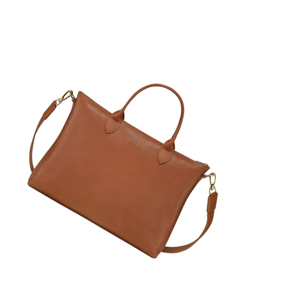 Longchamp Le Foulonné S Miesten Salkku Ruskea | Fi-VPSU420