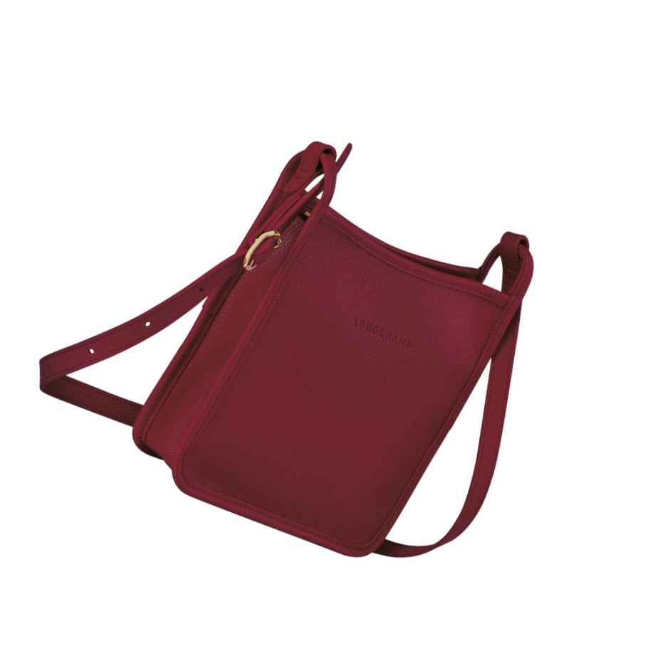 Longchamp Le Foulonné S Naisten Crossbody Laukut Punainen | Fi-ALQY159
