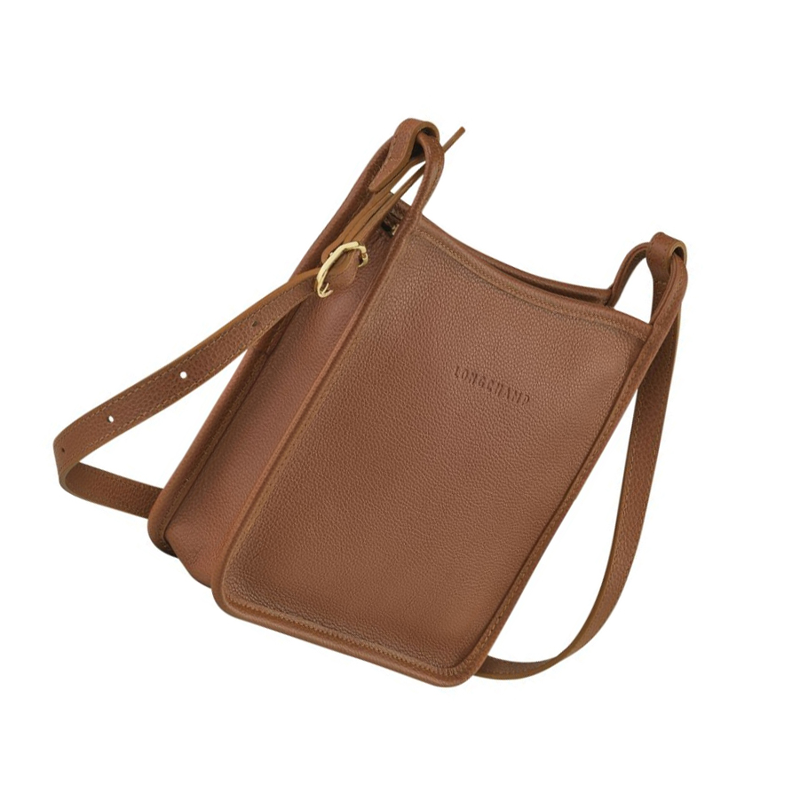 Longchamp Le Foulonné S Naisten Crossbody Laukut Ruskea | Fi-BDLE961