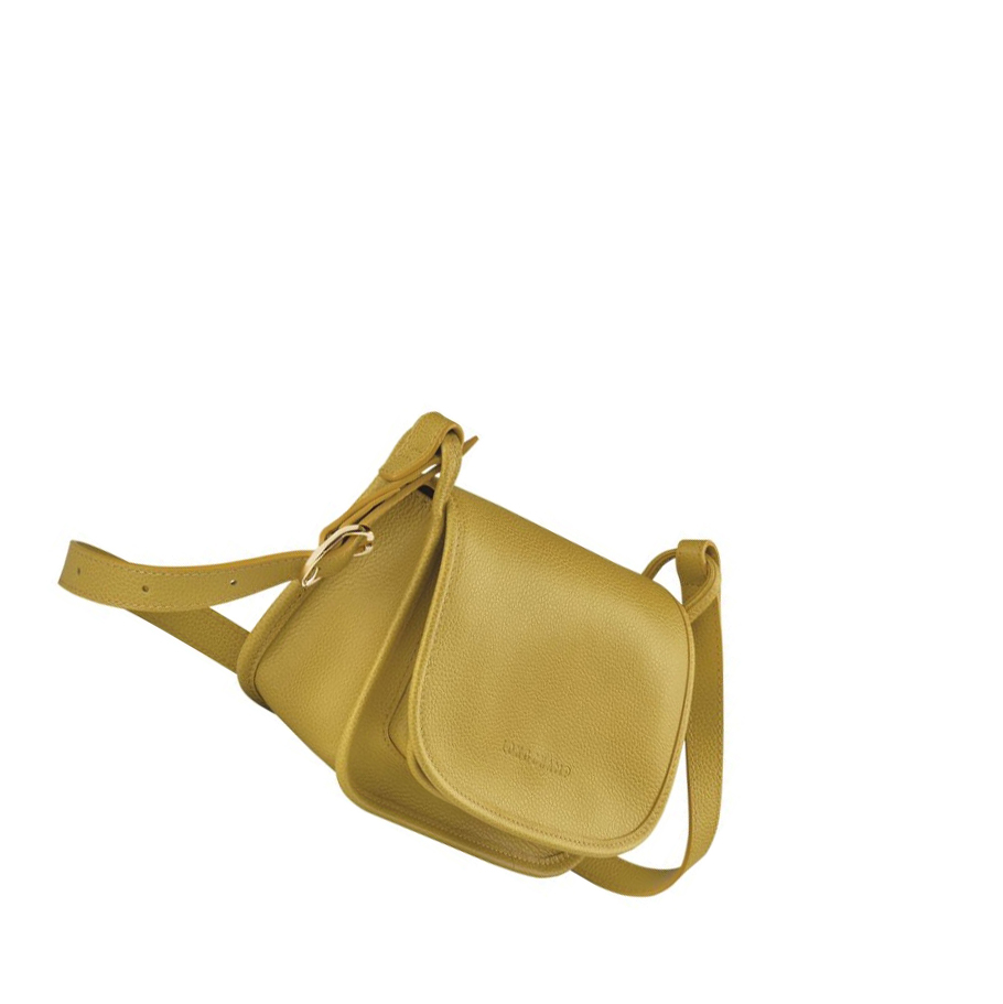 Longchamp Le Foulonné S Naisten Crossbody Laukut Keltainen | Fi-CMOD843
