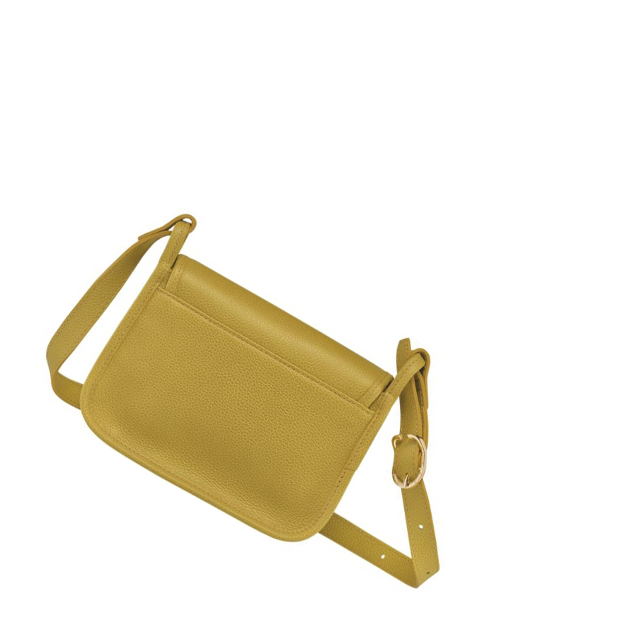 Longchamp Le Foulonné S Naisten Crossbody Laukut Keltainen | Fi-CMOD843