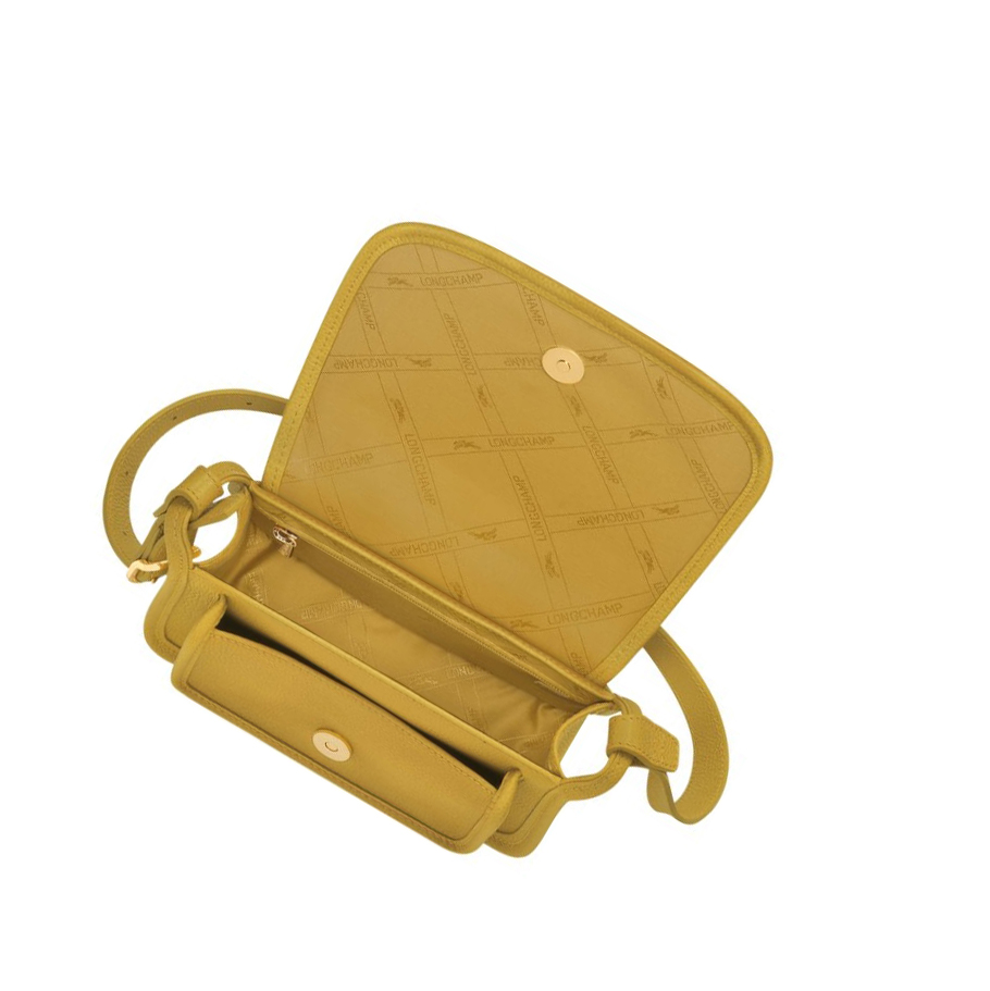 Longchamp Le Foulonné S Naisten Crossbody Laukut Keltainen | Fi-CMOD843