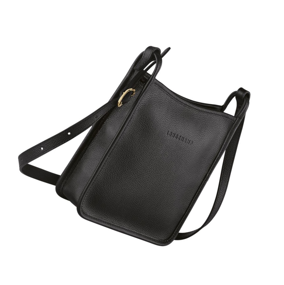 Longchamp Le Foulonné S Naisten Crossbody Laukut Mustat | Fi-INKP720
